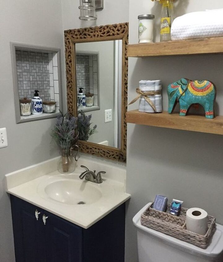 Easy DIY Builders Grade Bathroom Updates  Hometalk